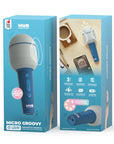 Micro karaoké sans fil bleu nuit pour enfant Groovy Navy MOB, vue 4