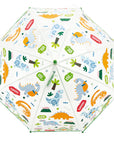 Parapluie transparent Dinosaures magique