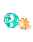 Set Of 2 Sensory Balls Green And Orange
