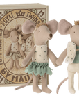 Royal twins mice, Little sister and brother inbox