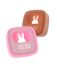 Billy Clock and light - Chocolat