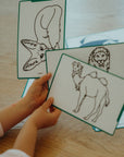 KIDYDRAW-MINI - Tablette format A5 - Animaux autour du monde