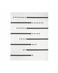 Tapis gris blanc 130x160 cm