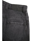 Woven shorts Alpha Washed Black