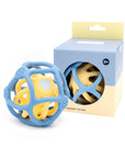 Set Of 2 Sensory Balls Blue And Yellow