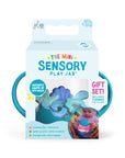 Mini bocal sensoriel lumineux bleu pour enfant Glo Pals Mini Sensory Jar Blue, emballage cadeau avec fillers