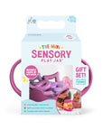 Mini bocal sensoriel lumineux rose pour enfant Glo Pals Mini Sensory Jar Pink, emballage cadeau avec fillers