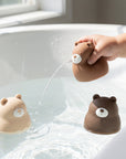 Bears Bath Toys Little L, trois oursons qui se remplissent et se vident pour jouer dans l'eau