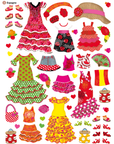 Minimiki - Robes du monde - Stickers ED. 2020