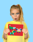 Silipop Rouge – Jeu Creatif De Mosaïques À Clipser
