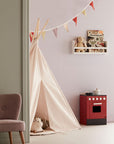 Cuisinière rouge KID'S HUB