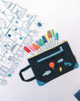 Chateau – Set De Table À Colorier