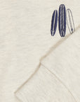 Sweatshirt Seashore Off White Melange