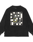 Long sleeve t-shirt Middelton black bean