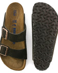 Arizona Soft Footbed Suede Leather - Mocha