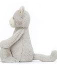 Bashful Grey Kitty Original