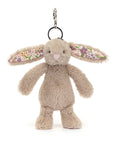 Blossom Beige Bunny 'Petal' Bag Charm