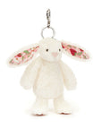 Blossom Cream Bunny 'Berry' Bag Charm