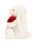 Bashful Red Love Heart Bunny Original