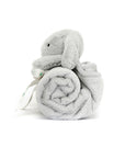 Bashful Silver Bunny Blankie