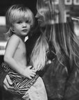 Toddler Carry Premium Black Zebra