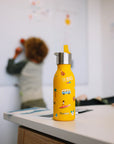 Bouteille Isotherme Inox - Kids - Honolulu - Curry - 350ml d'hydratation durable
