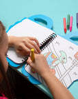 Super Coloring & Stickers Book - Dino