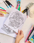 Cozy Art Coloring Book - Supermarket