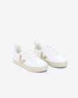 V-10 Laces Cwl White Platine Silver