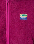 Veste Courte Ml Capuche Zippee Fuchsia