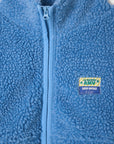 Veste Courte Ample Ml Zippee Celeste