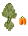 Cathy the Carrot Mini Doudou-Teether