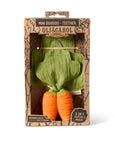Cathy the Carrot Mini Doudou-Teether