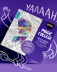 Poster A Colorier - Magic College - 100 X 70