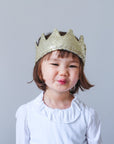 Sequin Crown-Gold