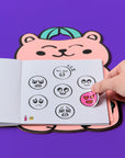 Montessori Stickers Book - Emotions