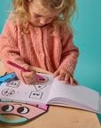 Montessori Stickers Book - Shapes