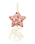 Blossom Cream Bunny 'Berry' Musical Pull