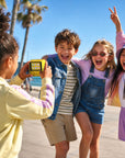 Appareil photo instantané jaune pour enfant Pixismiley Smiley World MOB, vue 5