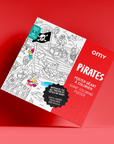 Poster A Colorier - Pirates - 100 X 70