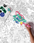 Coloring Poster - Football / Goal