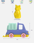 Mon premier Camion Poubelle Bleu