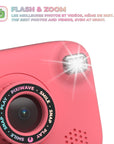 Appareil photo enfant waterproof corail Pixiwave MOB, vue 3
