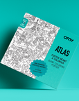 Poster A Colorier - Atlas - 100 X 70