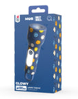 Lampe veilleuse Smiley Glowy Smiley Bleu pour enfant MOB, légère et robuste
