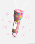 Lampe veilleuse Smiley Glowy Smiley Rose pour enfant MOB, lampe torche et veilleuse sous licence Smiley World