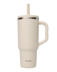 Travel cup isotherme avec bouchon étanche - matt - sable - 900ml