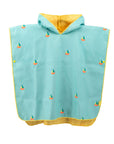 Poncho (60 x 60cm) - Bleu banane