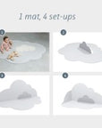 Playmat L (175 x 145cm) - Pearl grey
