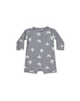 Long Sleeve Dash Romper Birds